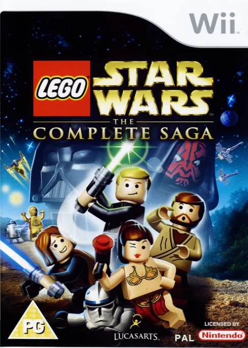 LEGO Star Wars - The Complete Saga (Europe) (En,Fr,De,Es,It,Da)